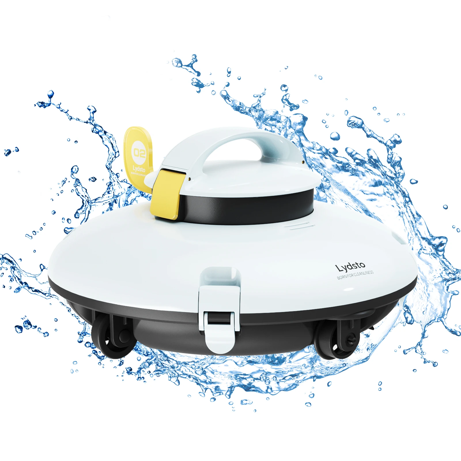 Lysie-Aspirateur de piscine robotique sans fil, automatique, parking automatique aspirateur robot sans fil pour piscine