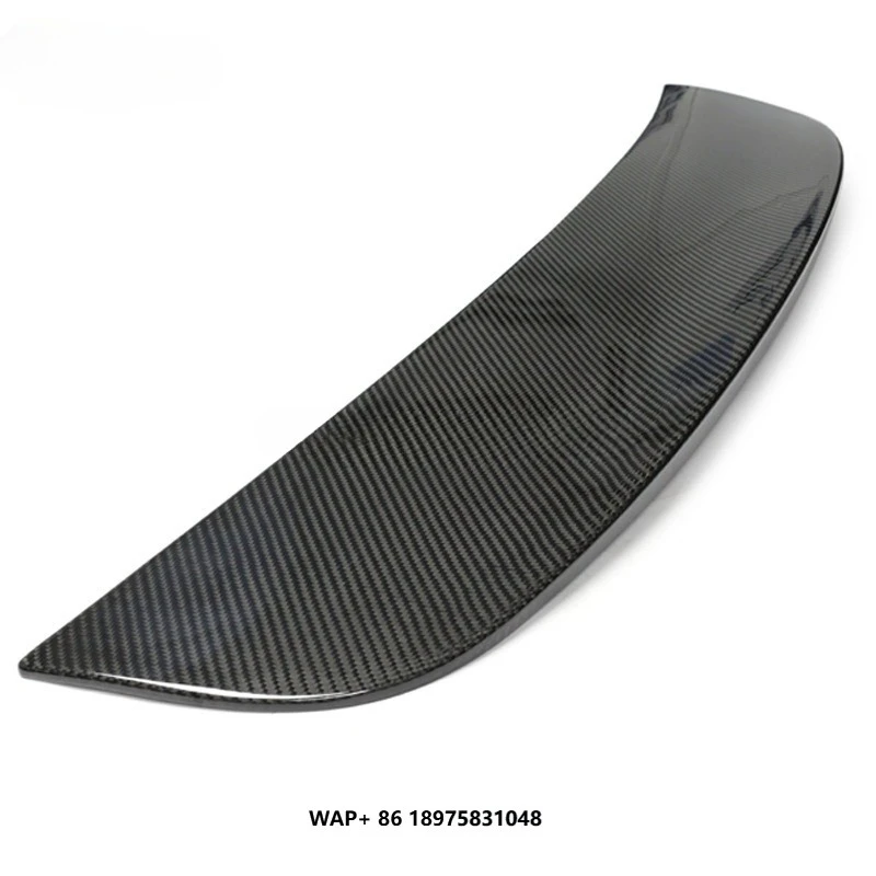 

High Quality Automotive Dry Carbon Fiber wings Suitable for Model X Modified Dry Carbon Fiber R-style Tail Spoiler
