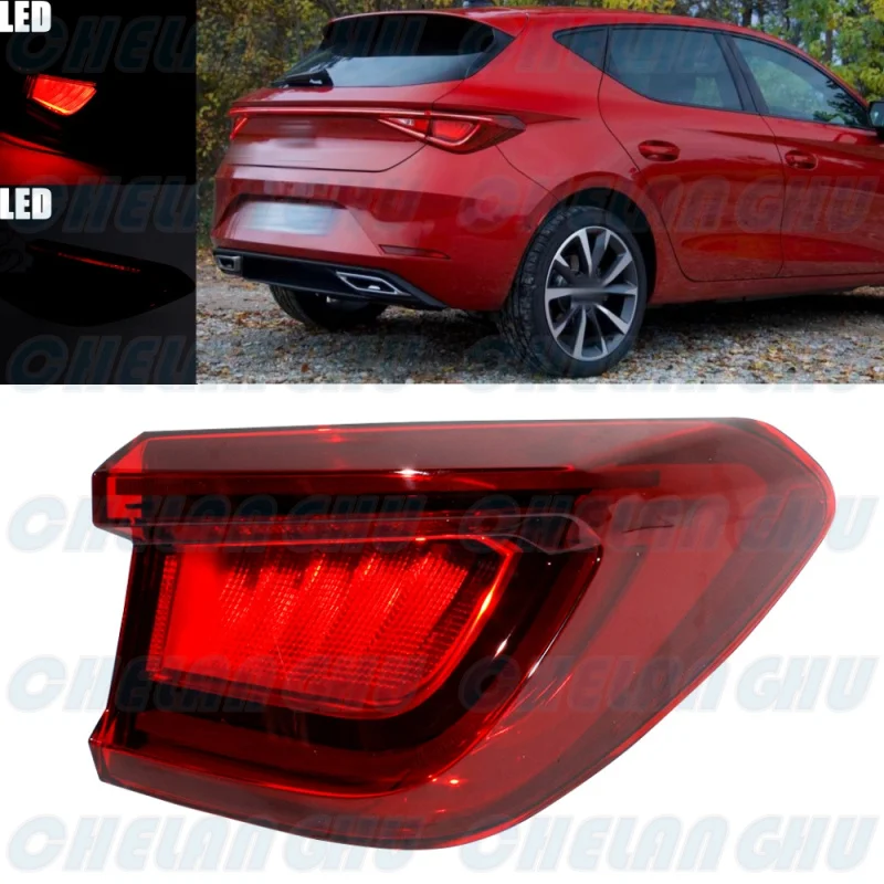 

LED Tail Light For Seat Leon 2021 2022 2023 2024 Right Side Rear Lamp Brake Light 5FA945208C Car accessories