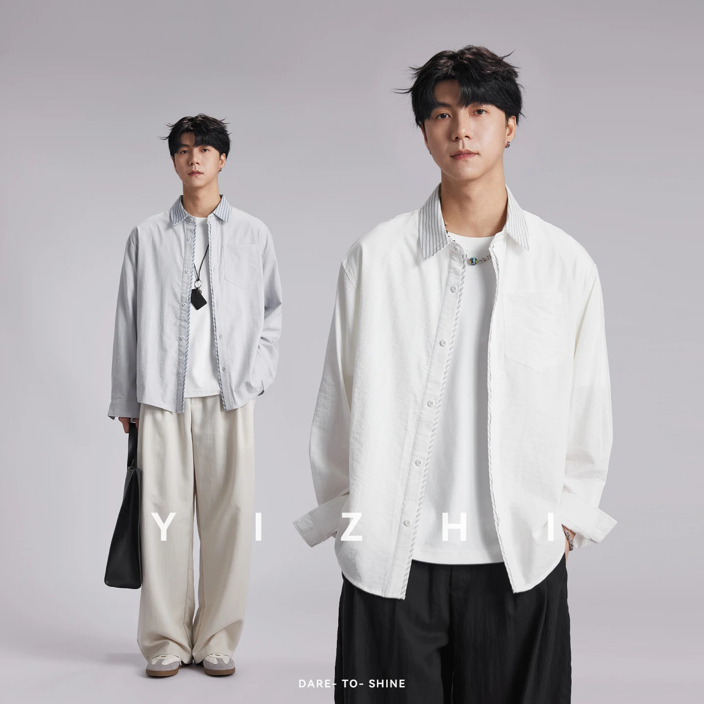 

Men Cotton Linen Spliced Fake Two Piece Sun Protection Shirt 2026 Summer Loose Old Money Style Casual Trendy Long Sleeve Coat