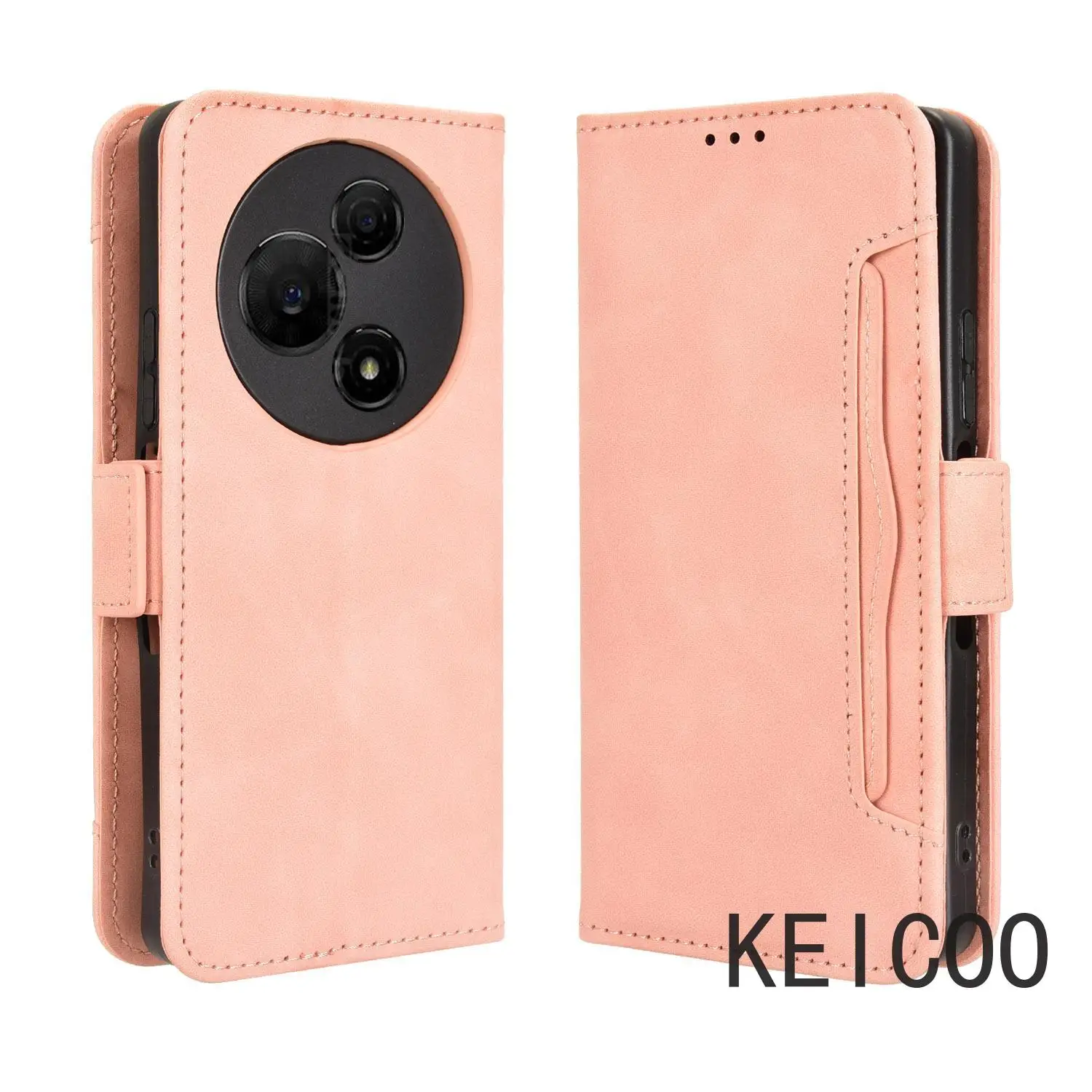 ل TCL 40 50 60 60R SE LE XL XE Pro NxtPaper 4G 5G موضة متعددة الوظائف غطاء الوجه متعدد فتحة للبطاقات محفظة كليب حافظة جلدية #4