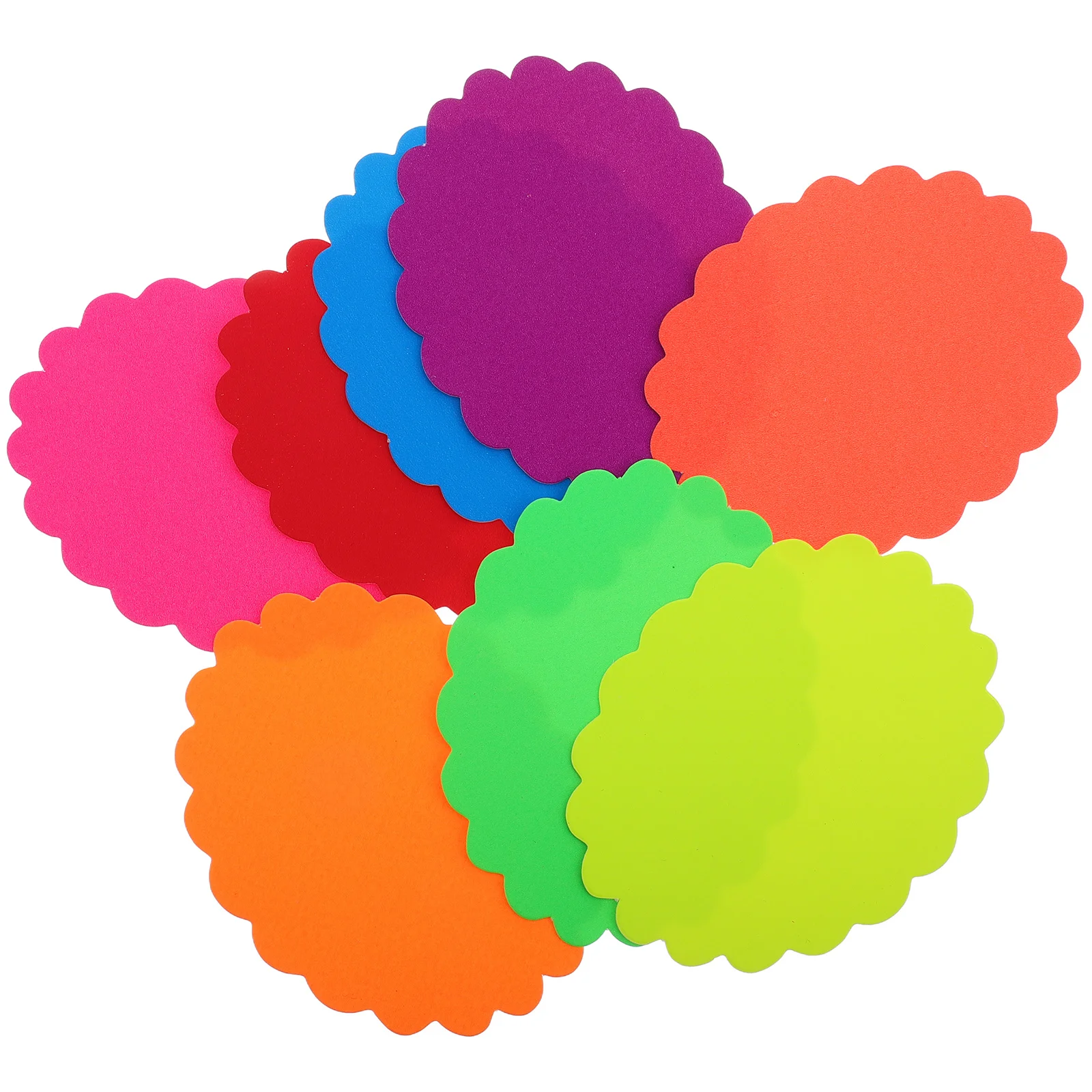 400 Stück fluoreszierende Burst-Papier-Preisschilder, kleine leere Einzelhandelsverkaufsschilder, Ladenwerbung, Versorgung, abnehmbare Etiketten, Pop