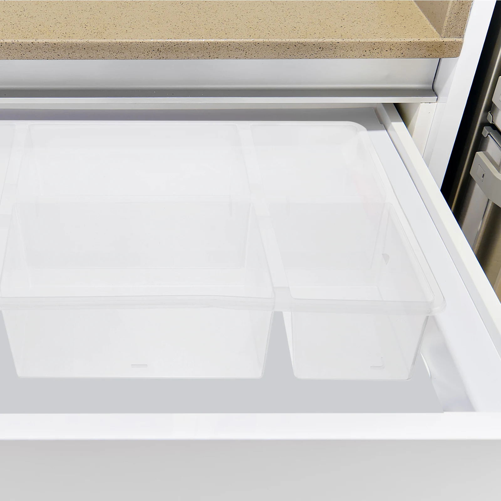 

Drawer Tableware Storage Box Transparent PP Material Cutlery Organizer for Kitchen Utensils Silverware Tray Narrow Flatware