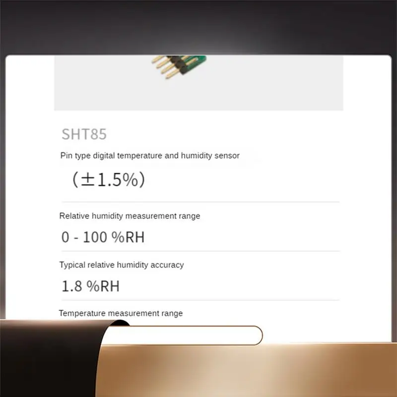 

SHT85 SHT-85 DIP4 Temperature And Humidity Sensor Module Durable Easy Install Easy To Use-X64A