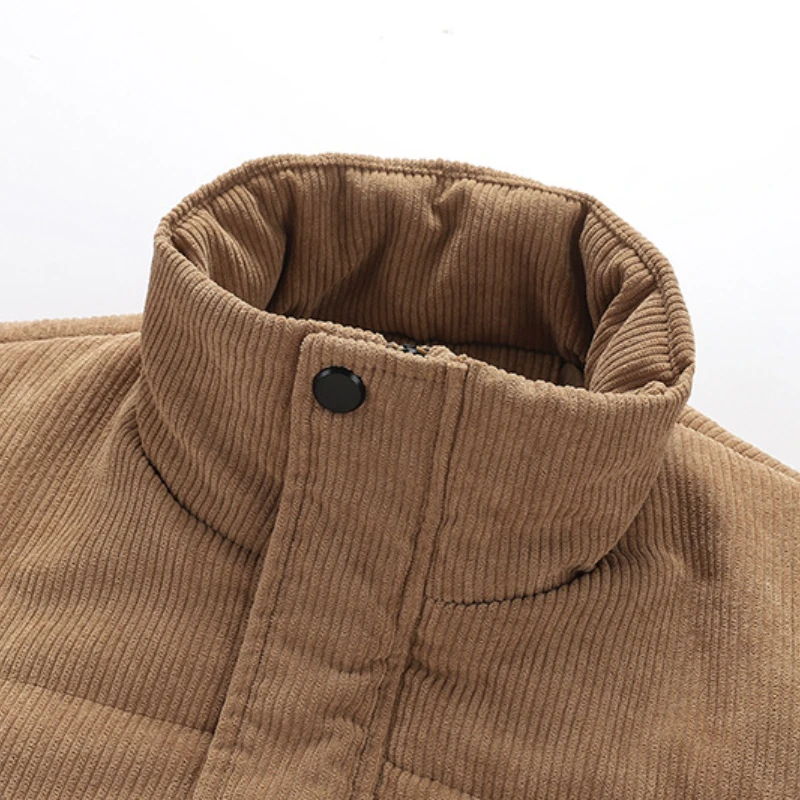 MaiDangDi Men's Autumn Winter Wick Cotton Jacket Soft Warm Cotton Lined Mens Clothing Outdoor Waterproof Warm Men Big Size Top