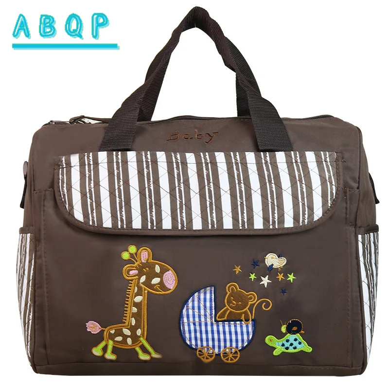 Diaper Bag Handbag Large Capacity Fashionable Baby Products Storage Bag Cartoon Multifunctional Portable Baby Bag High Quality