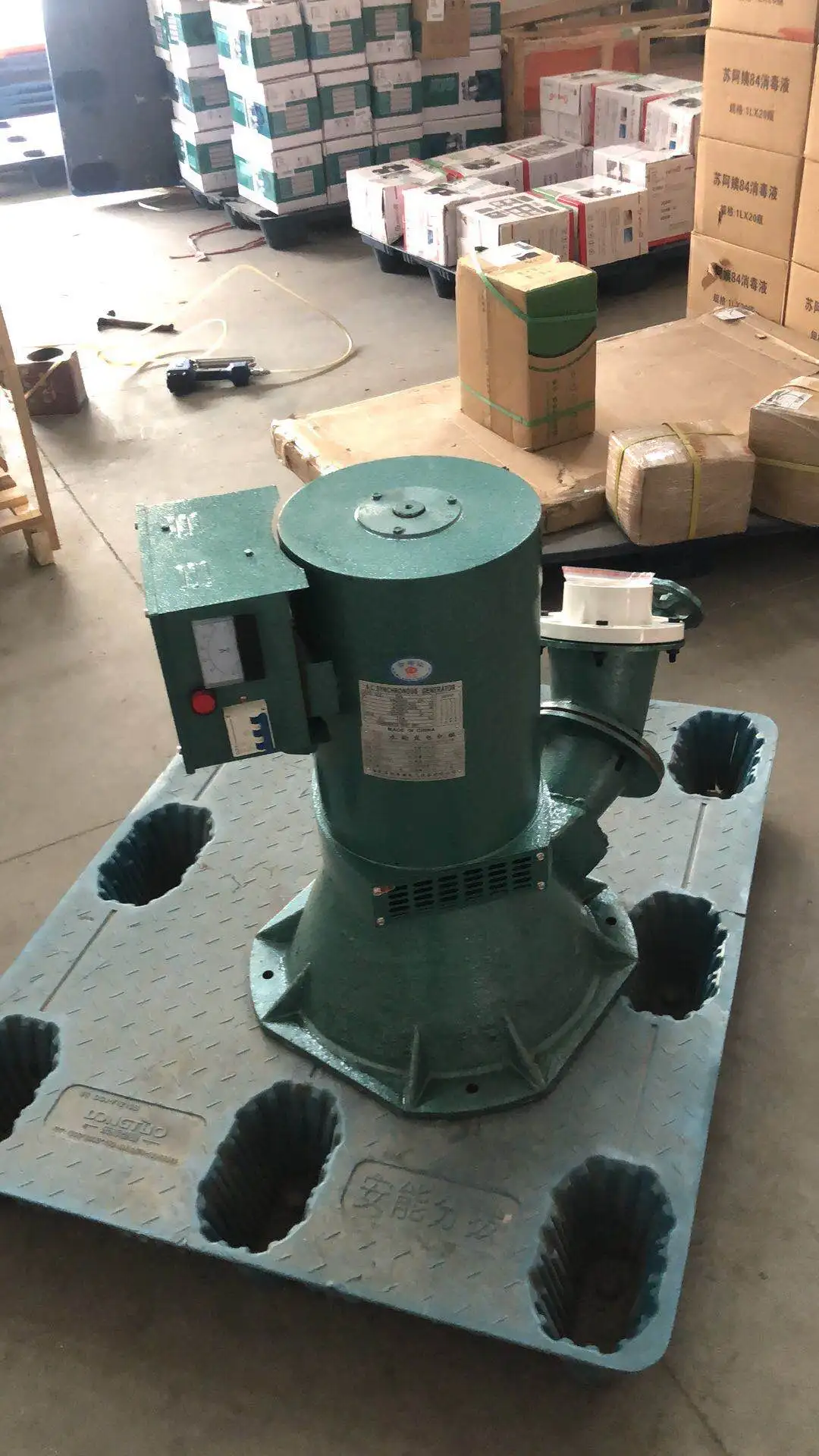 Single-phase 10kW all-copper wire automatic voltage regulation  three-phase 10000w oblique strike hydroelectric generator set