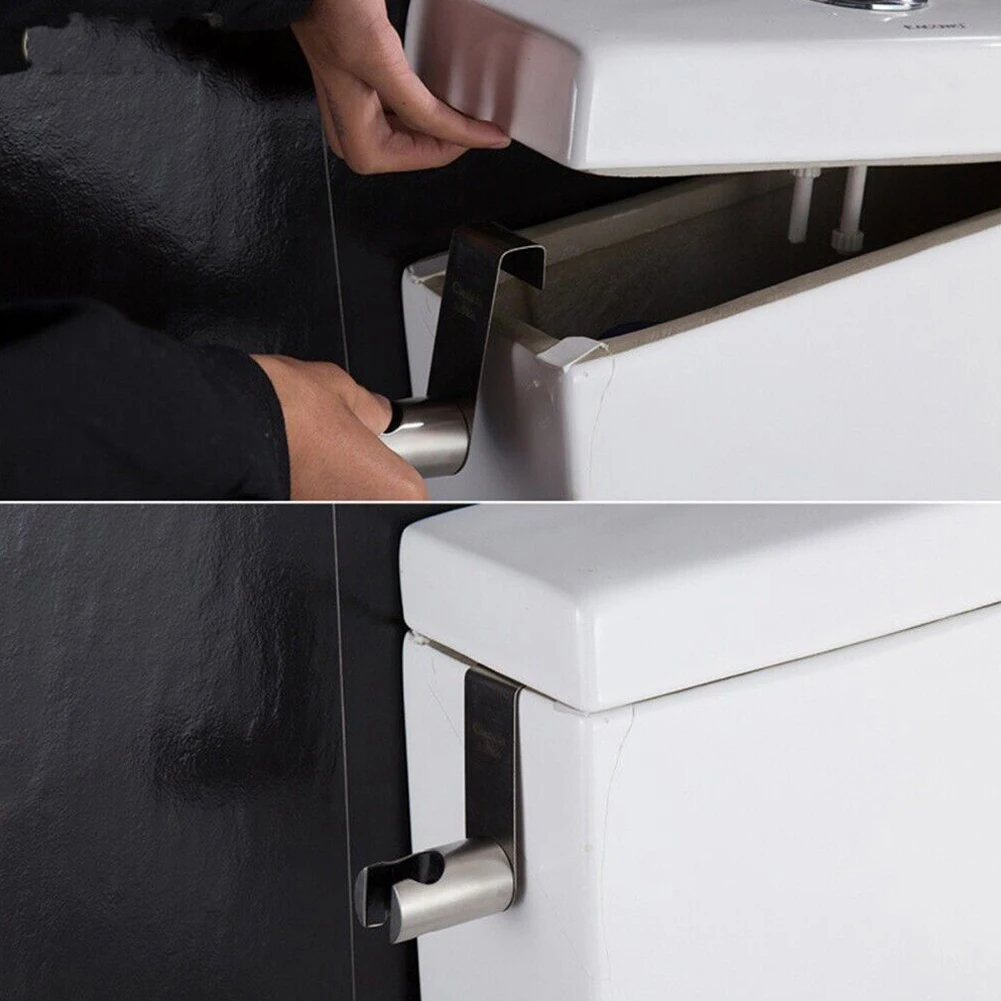 1 stücke Edelstahl Halter Haken Aufhänger Bidet Sprayer Halter Wc Badezimmer Befestigung Hängen Halterung Für Hand Dusche – Detail 10