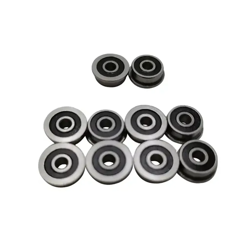 10PCS F623RS Bearing 3*10*4 mm ABEC-7 , F623-2RS Flange Ball Bearings For VORON 0 Motion, Use In A/B Drive Units Idlers XY Joint