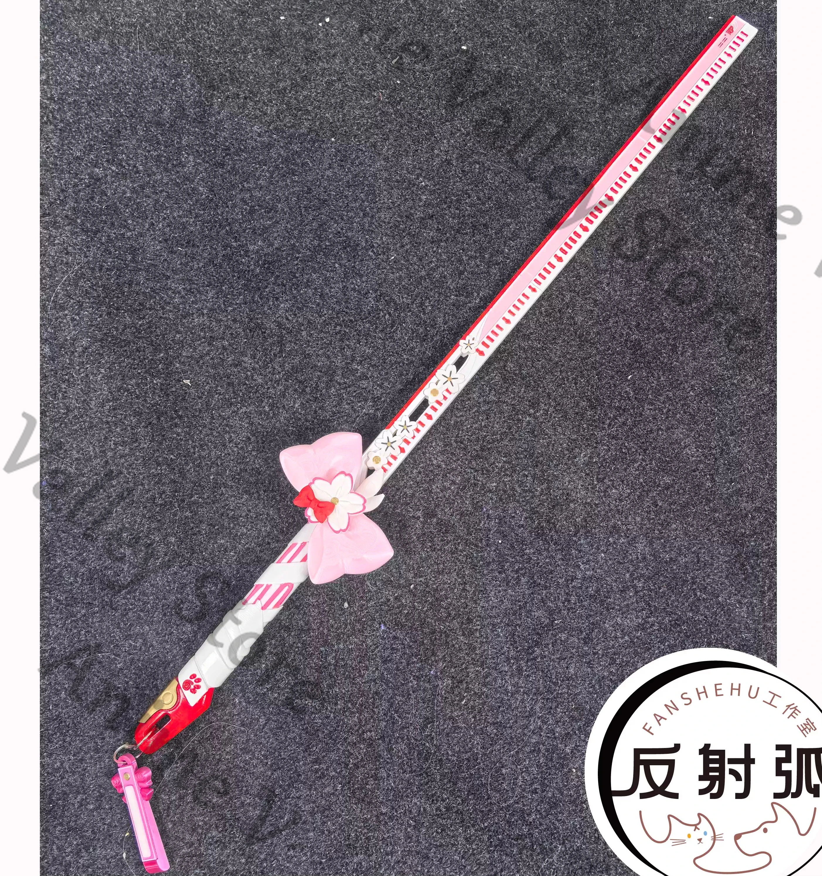 

Evanescia Honkai: Star Rail Anime Cosplay Cartoon Scale Cutter Prop Wand Staves Ruler Knife Weaponry Props Separatable Gift
