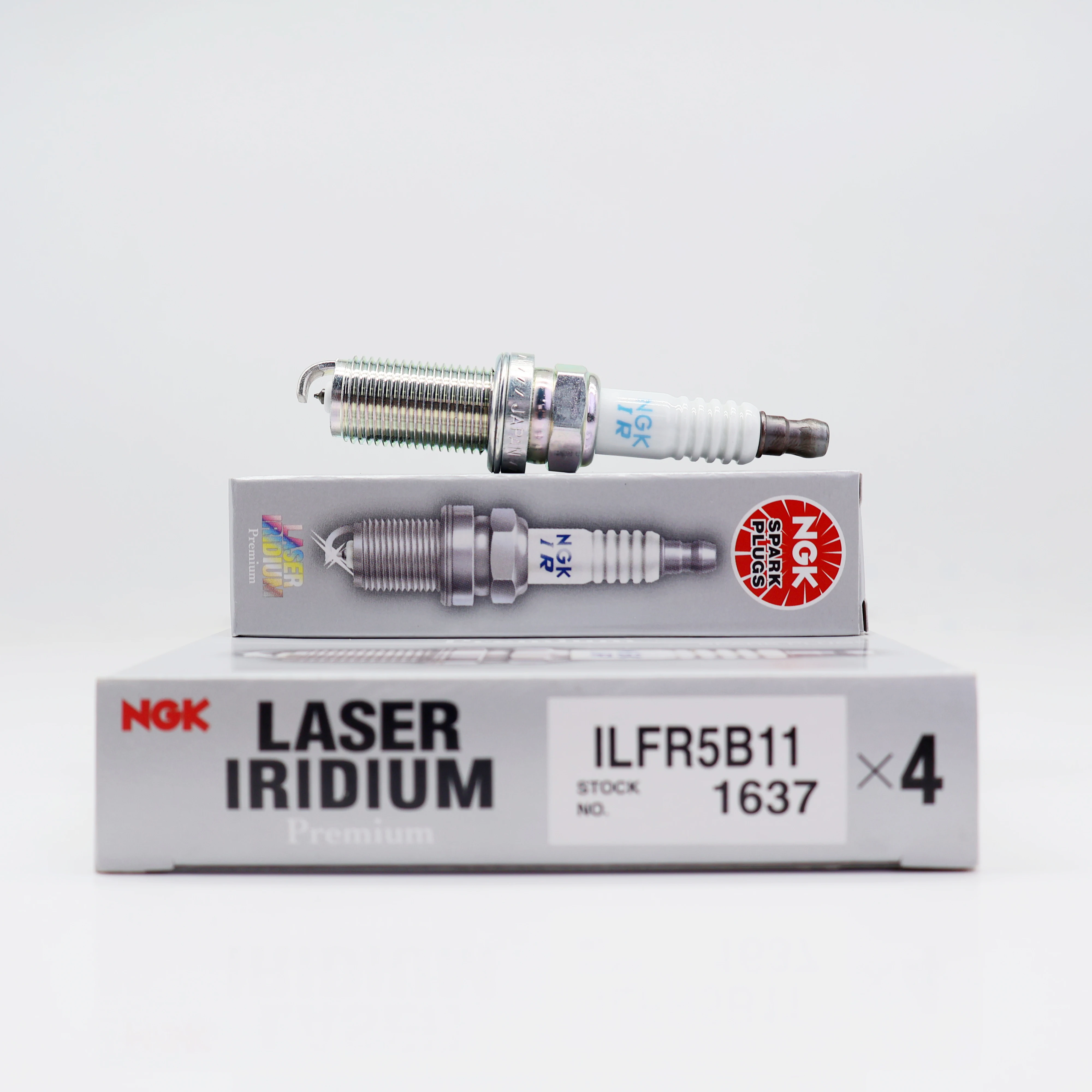 NGK Laser Iridium Spark Plug ILFR5B11 1637 Original genuine product for HYUNDAI,KIA,INFINITI,NISSAN OEM:1884011051,224011A50A