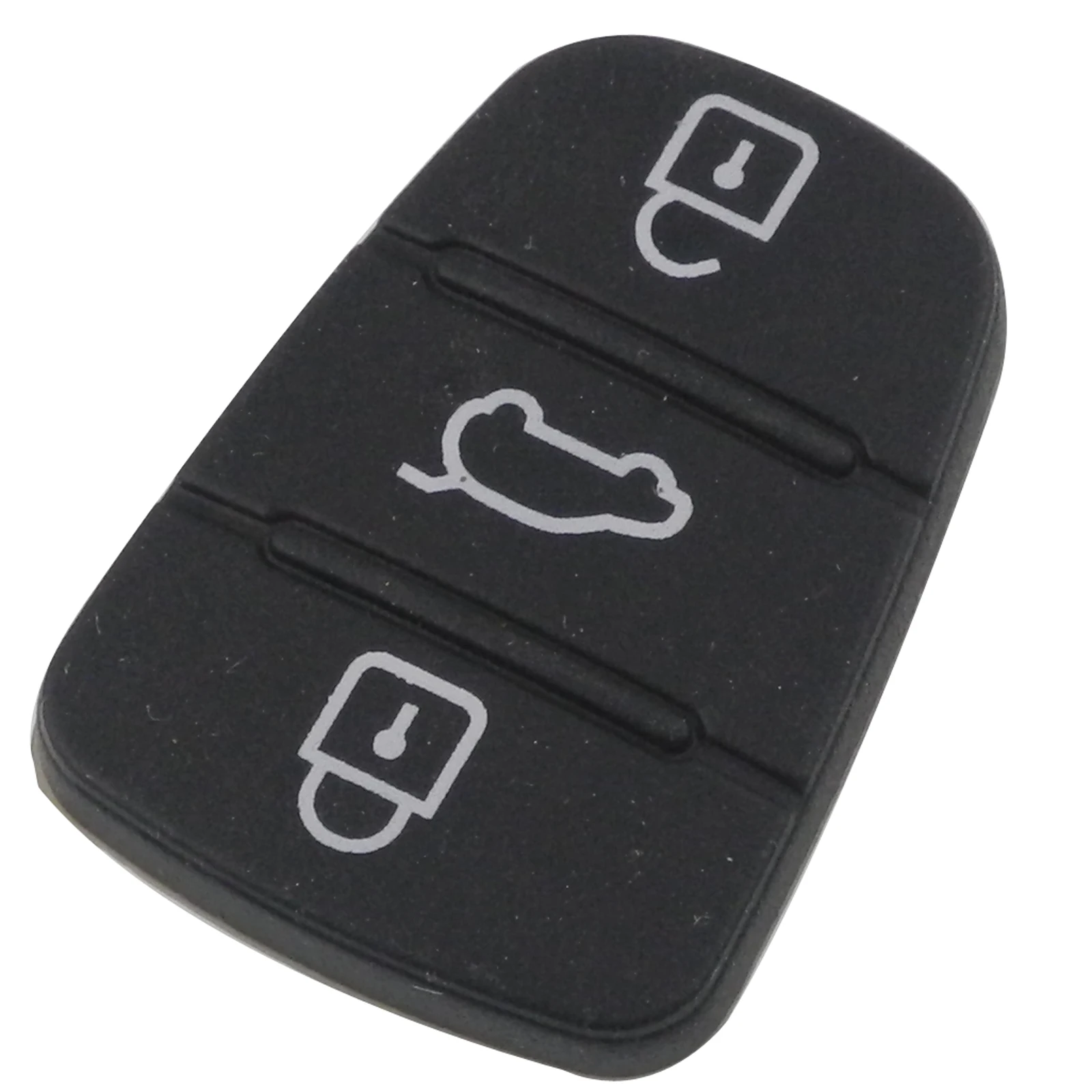 Nueva funda plegable de goma para llave de coche con 3 botones para Hyundai I30 IX35 para Kia K2 K5