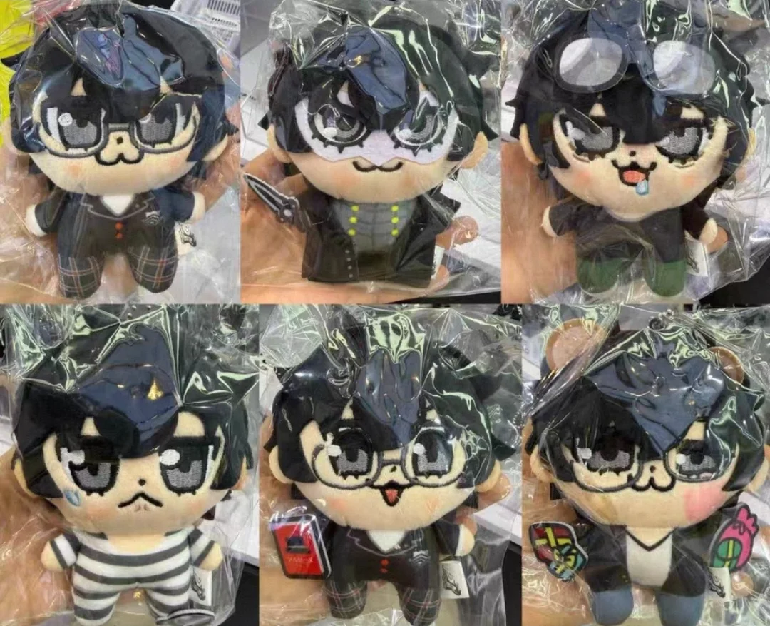 In Stock Persona 5 Plush-Like Texture Keychain Toy Royal Protagonist Takehisa Okawa Keychain Adorable Collectible Ornament Toy