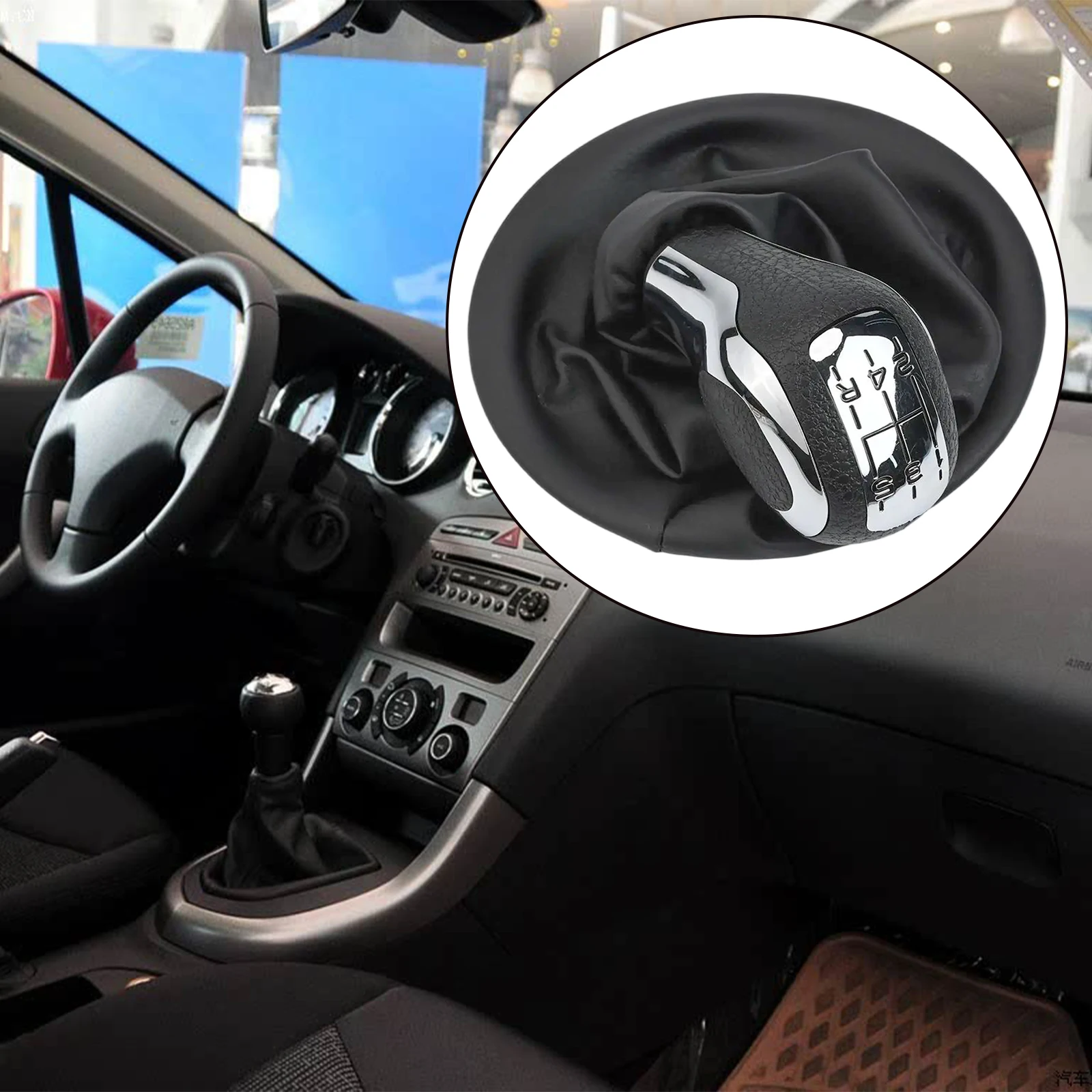 Stylish Gear Shift Lever for For berlingo III MK3 and For partner 2008+ Construction with Fade Resistant Design