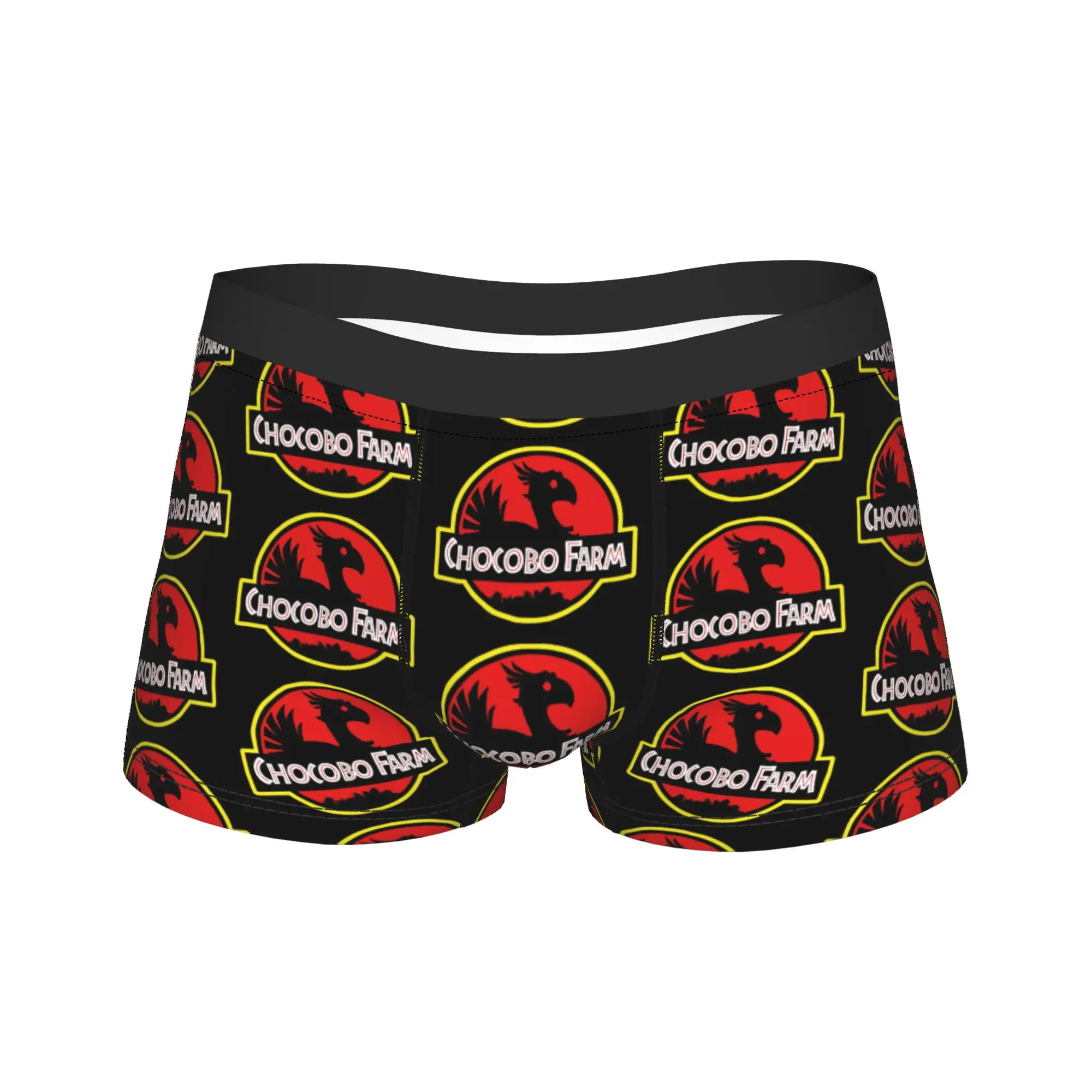 

Sexy Boxer Finals Fantasys Chocobo Farm Shorts Panties Briefs Men's Underwear Breathable Underpants for Homme Plus Size