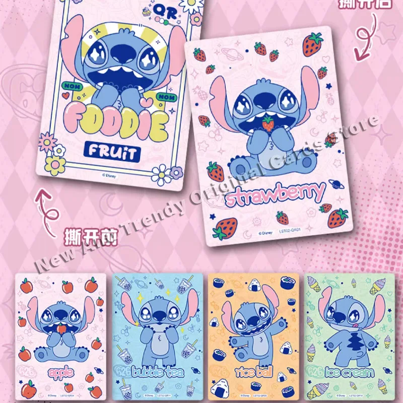 Carte originale. Disney-Carte de collection limitée CAN o et Stitch, The Mutants repll, TCG Blind Box, Fun Toys, Holiday Gift, Summer