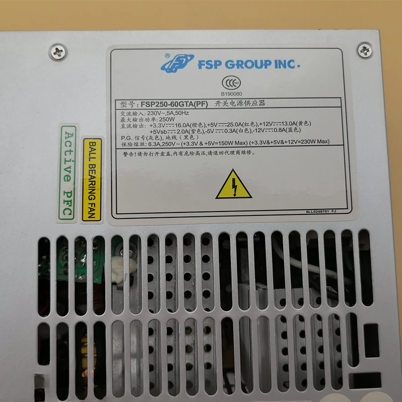 FSP250-60GTA(PF) Advantech Han Industrial Control Computer Power Supply 250W Advantech Linghua with -5V Interface