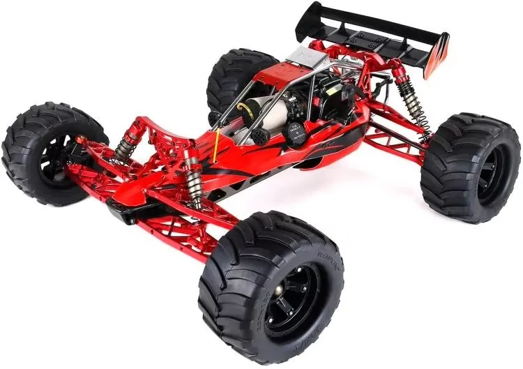 CNC精密加工フルメタル拡張サスペンション、ROFUN KM HPI BAJA 5B 5T 5SC用対称ステアリングセット付き