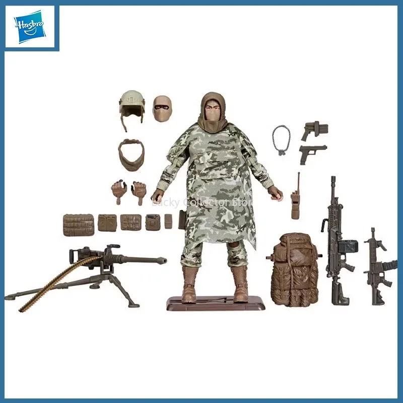 Hasbro GIJOE Special Forces Figure 60th Anniversary Polar Soldier Night Fox Action Figure Model Decoration Ornament Toy Gifts