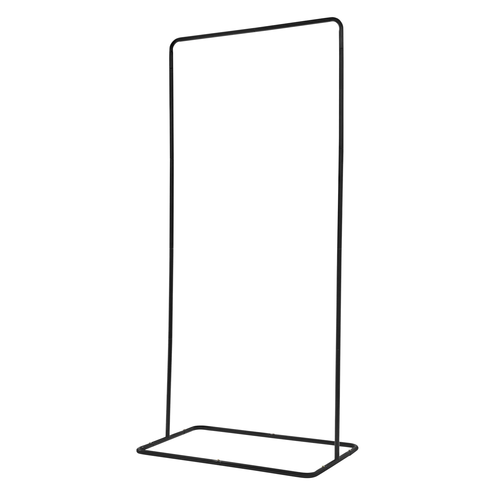 Large Iron Display Easel Stand Welcome Sign Wedding Easel Stand Festival Party Decoration 80*50*175cm Black
