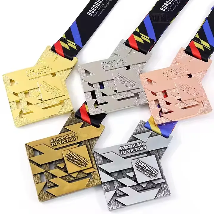 

Custom Marathon Carnival Holders Personalized Sublimation Medal Metal Crafts Luxury Graduation Souvenir Sublimation Medal