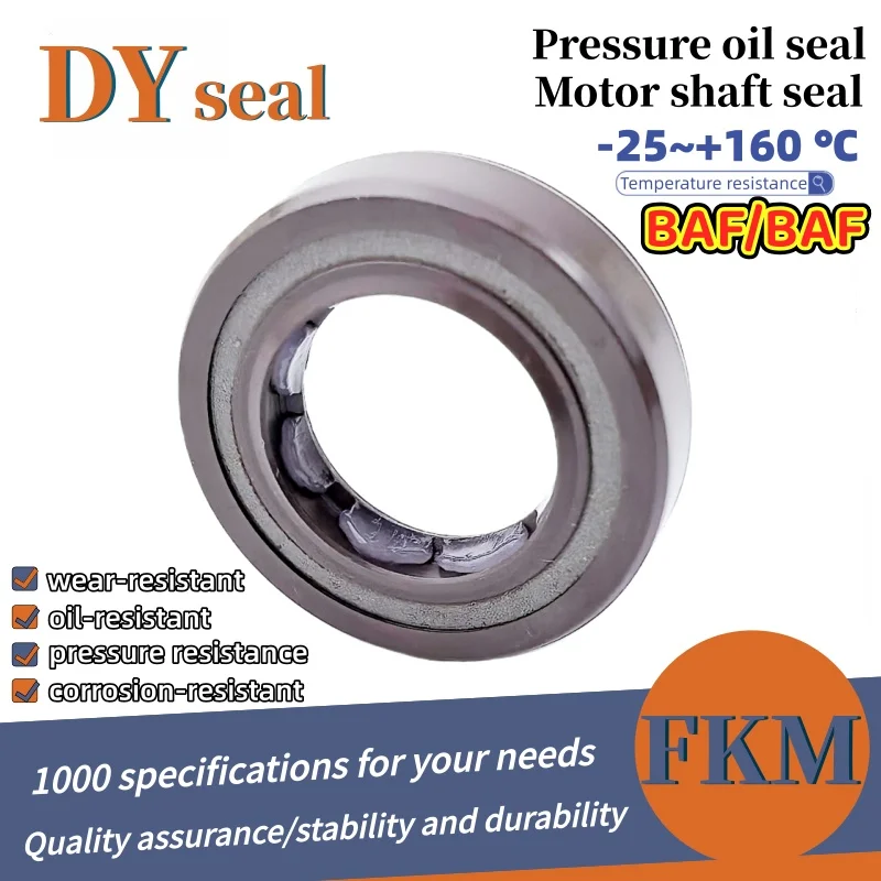 

Shaft seal BAFSL1SF-17*28*7mm pressure oil seal hydraulic pump rubber FKM dust seal brand DMHUI ISO 9011:2008