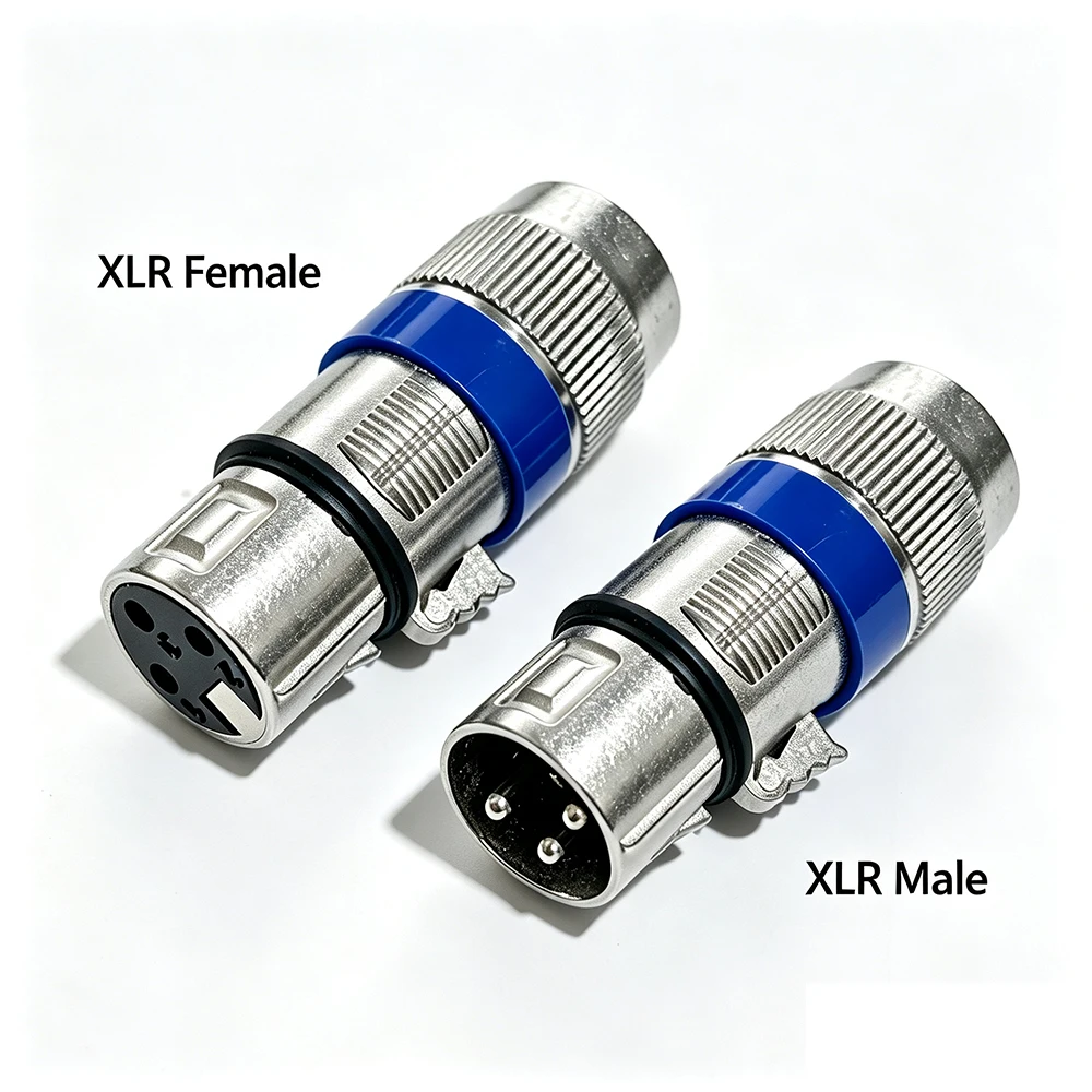 TUNGFULL Electric Linear Actuator 24V DC Motorized Push Rod with Adjustable Speed XLR Female/XLR Male for DIY Projects
