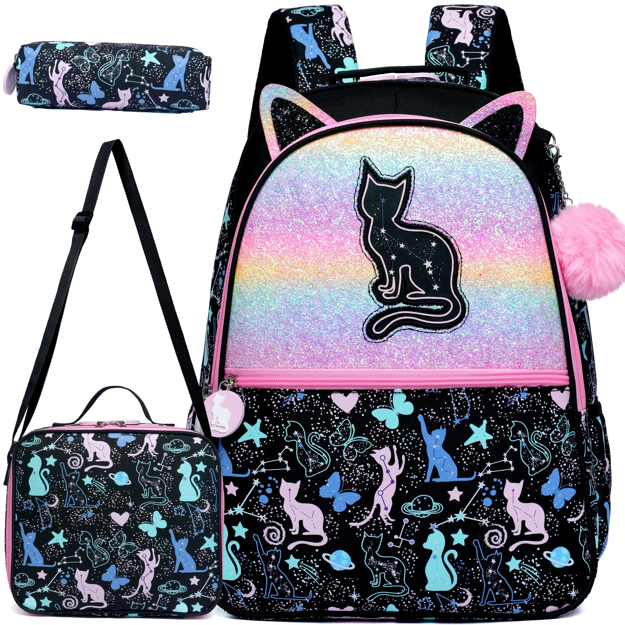 mochila-linda-para-ninas-mochila-escolar-estetica-para-ninas-mochila-con-lonchera-Utiles-escolares