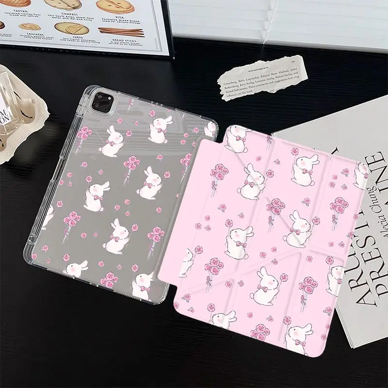 Anti-Bending 3+Y Fold Case For Redmi Pad Pro 12.1 Redmi Pad SE 11 inch Redmi Pro2 2025 12.1 Xiaomi Pad 5/6/7 11 inch