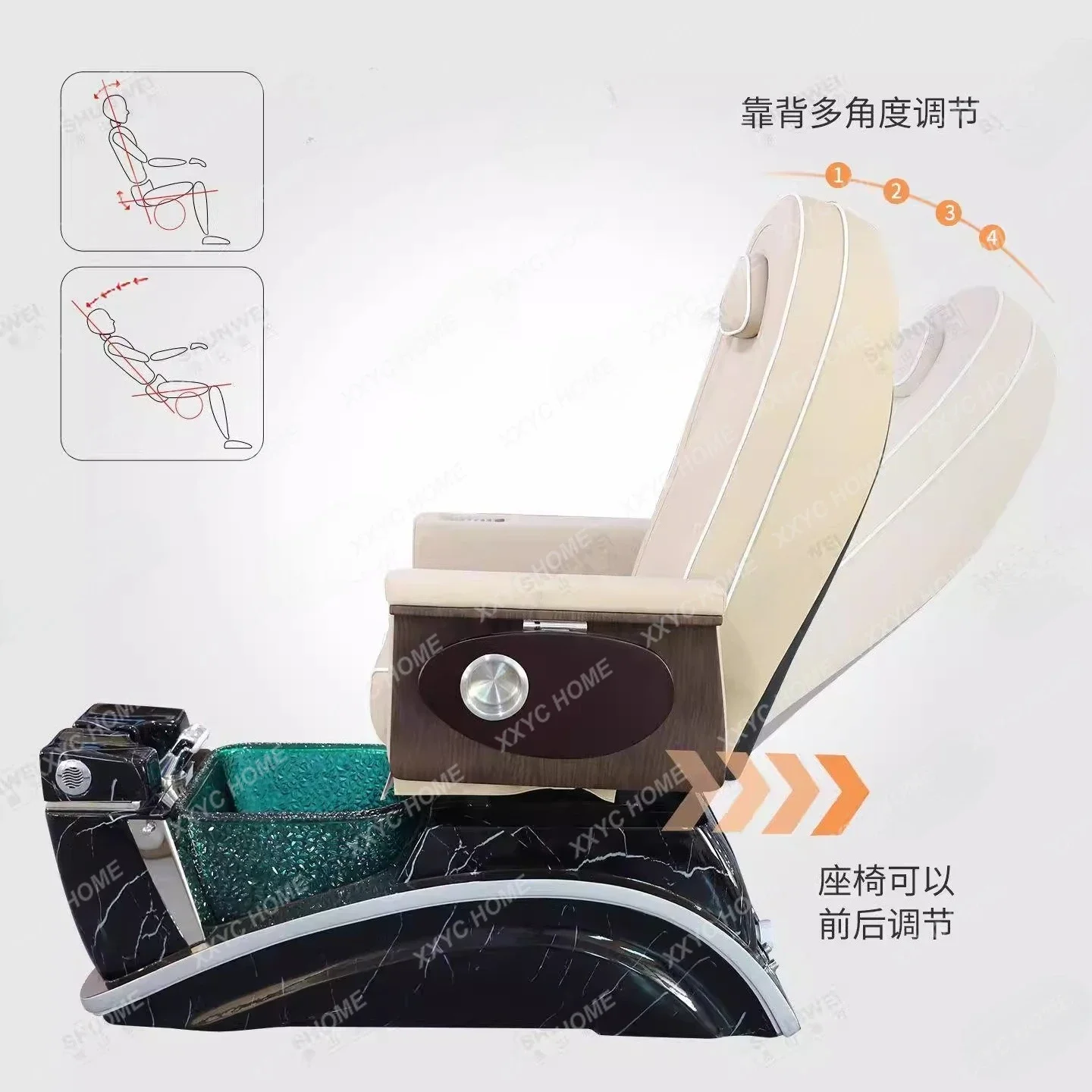 AA manicure and foot massage sofa chair reclining space capsule foot bath foot therapy health massage chair pedicure sofa