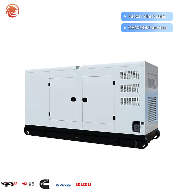 مولد الديزل الثقيل الصمت 480 فولت الثقيلة 3 المرحلة الصناعية الصامتة 25kva 30kva 40kva 50kva مولد محرك الديزل