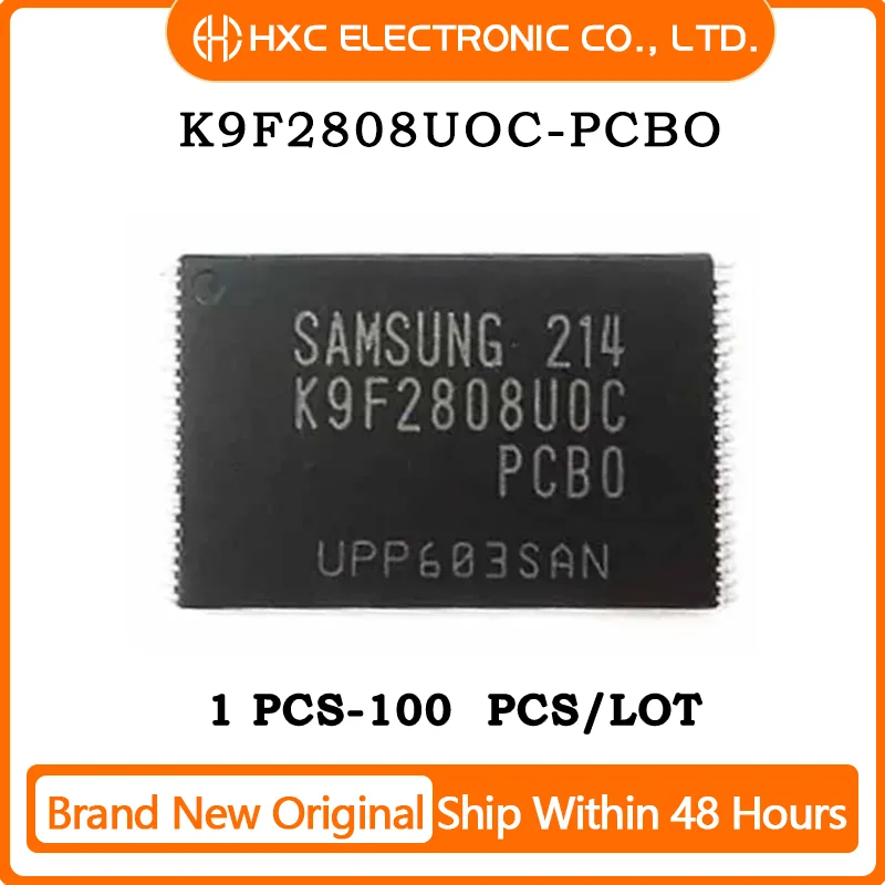 

1PCS/10PCS/50PCS/100PCS K9F2808UOC-PCBO K9F2808UOC Brand New Original IC CHIP