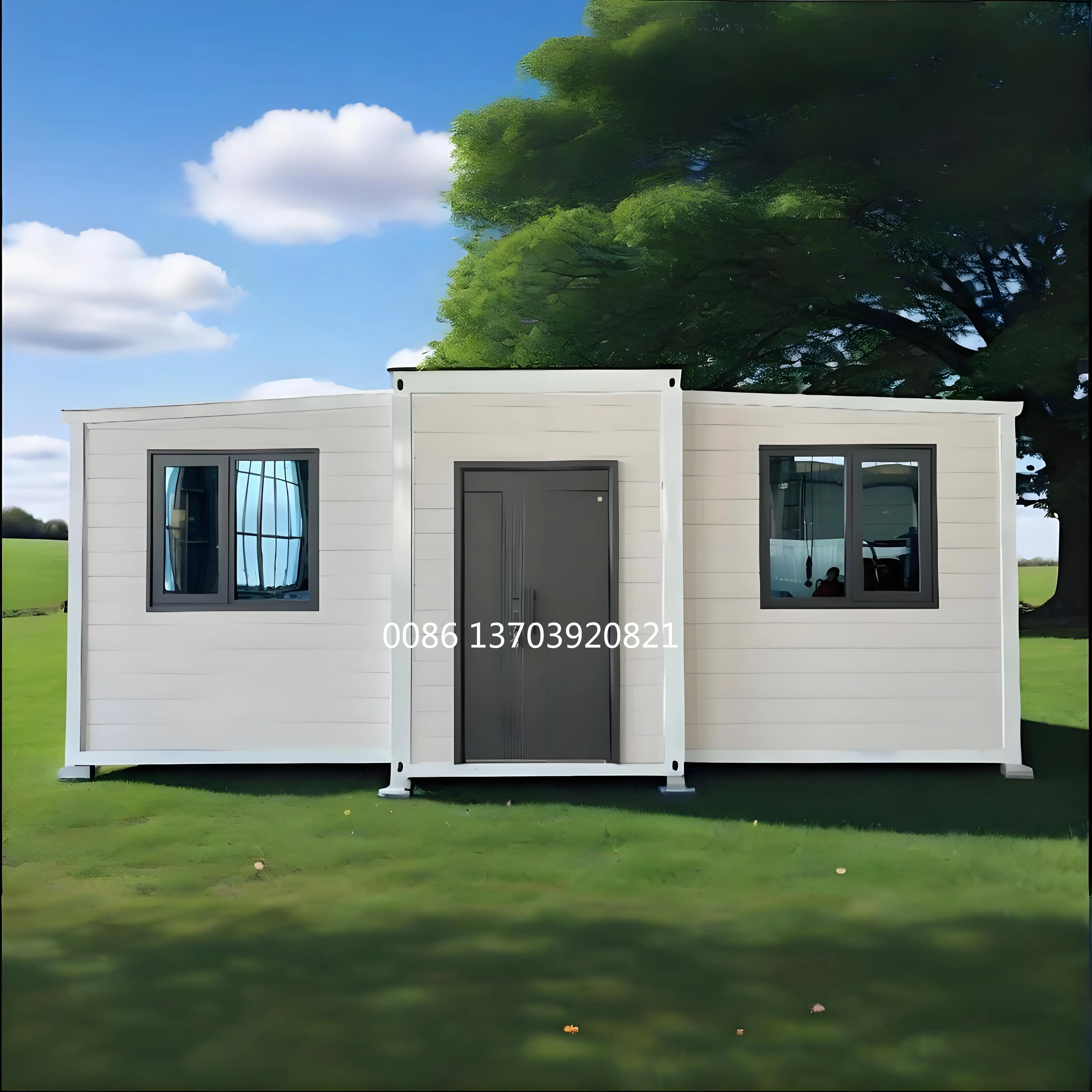 Prefab Modelar Tiny 20FT Container Prefabrik Mobile Foldable Houses China with Kitchen and Bathroom Luxury