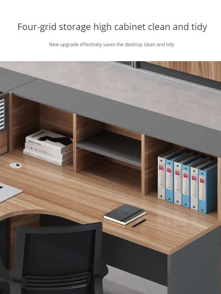 بيع المصنع مختلف أثاث المكاتب الحديثة طاولة مكتبية وحدات مكعب مكتب التقسيم شاشة محطة العمل #5