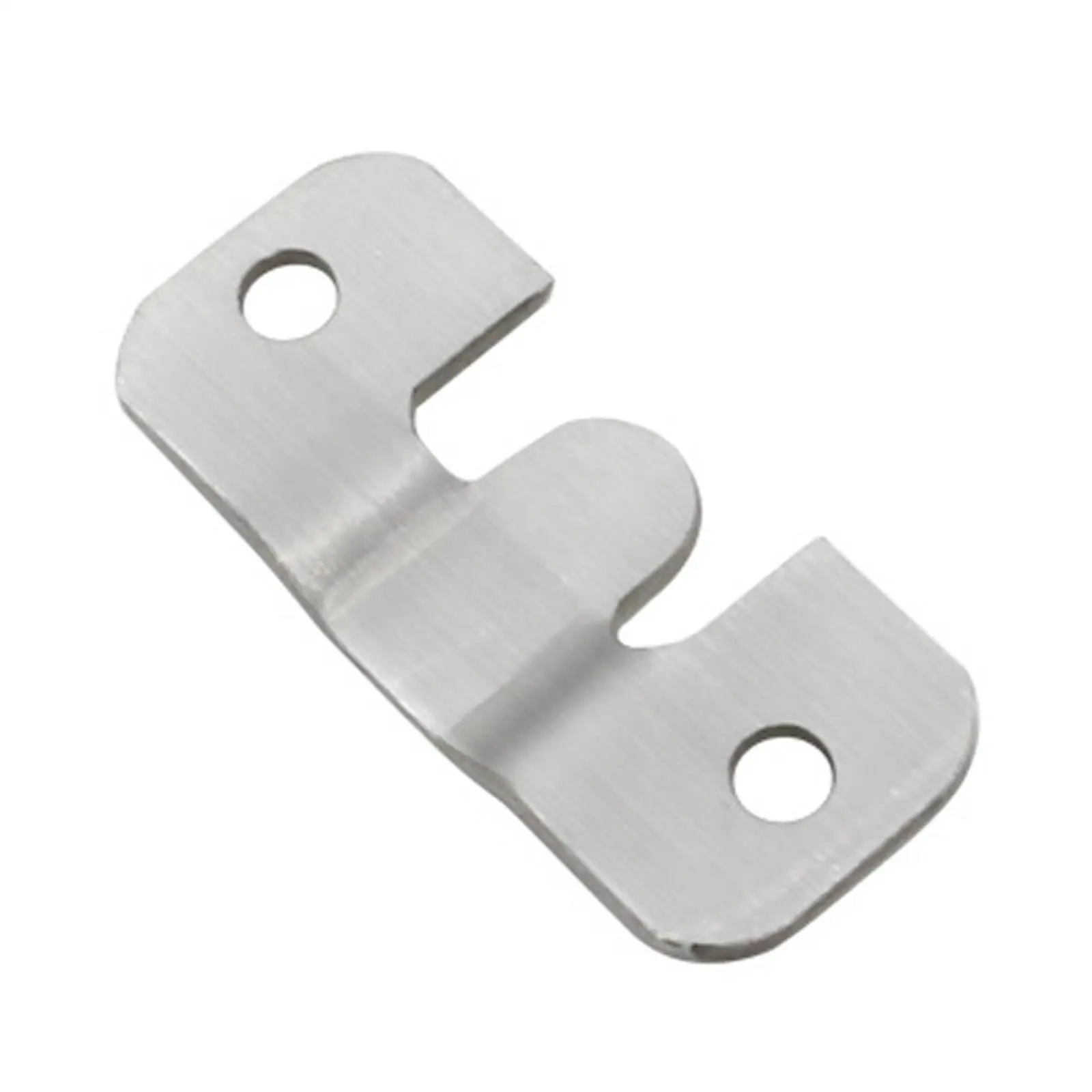 1 pz interblocco in acciaio inossidabile fibbia appesa staffa da incasso montaggio connettore ganci mobili appendiabiti da parete display immagine Fra V1O7