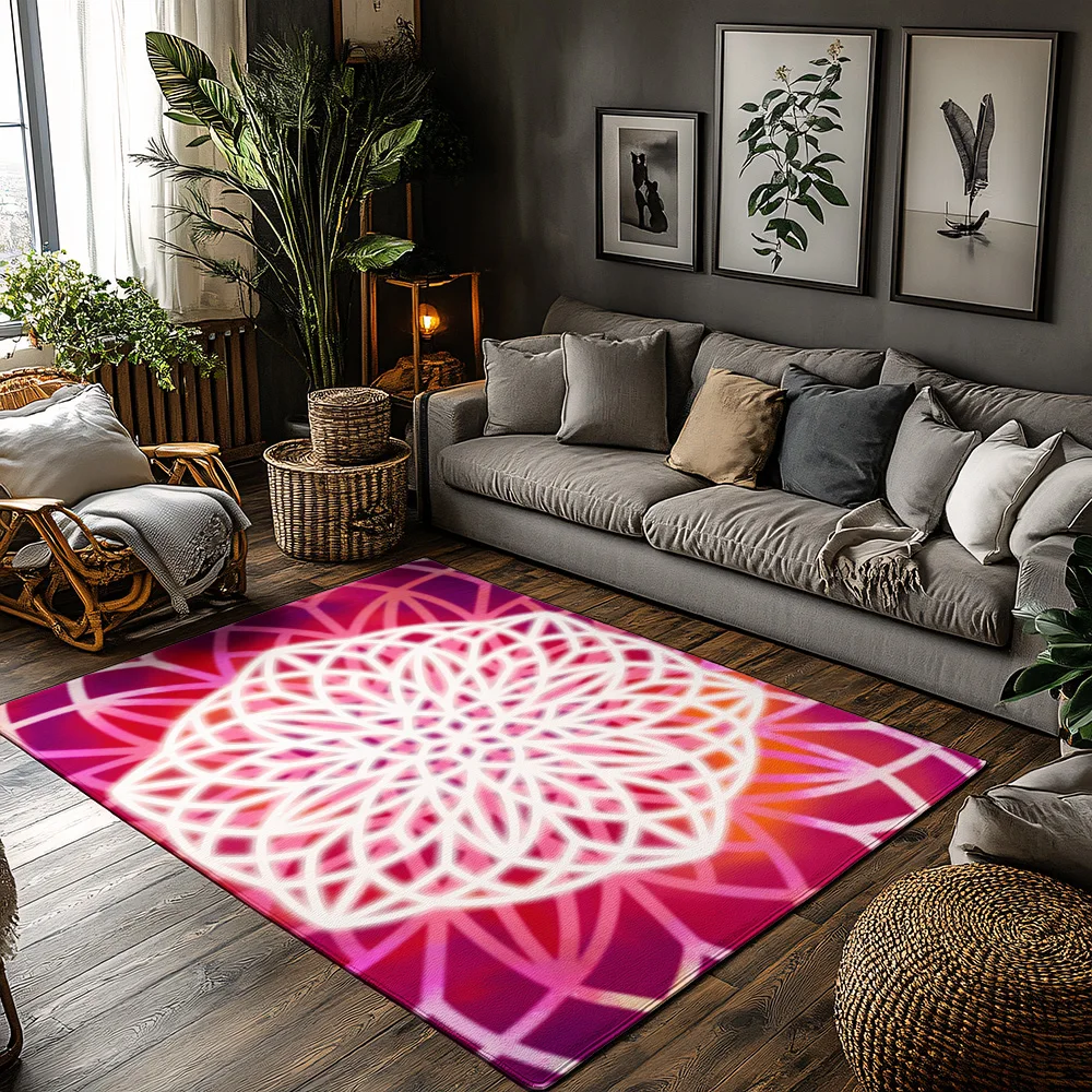 

Modern Abstract Area Rug Non Slip Floor Mat Living Room Bedroom Home Decor Washable Carpet Soft Plush Rugs Artistic Design