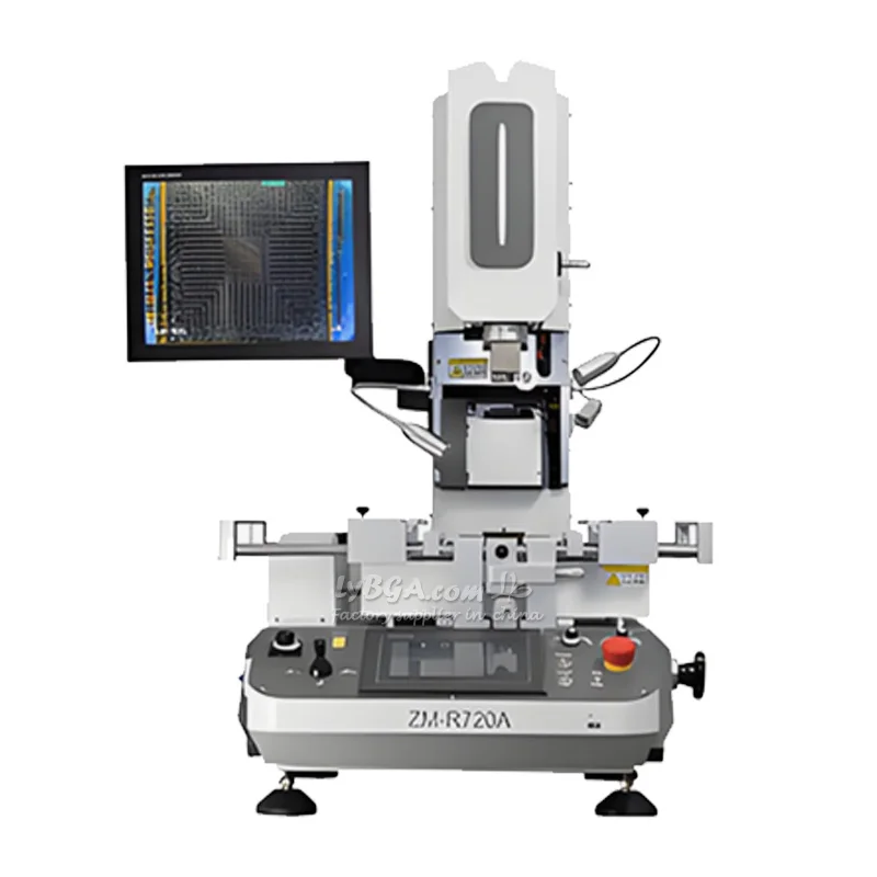 LYBGA ZM-720A Estação de retrabalho BGA industrial de alinhamento óptico Módulo personalizado Máquina de reparo de display LED