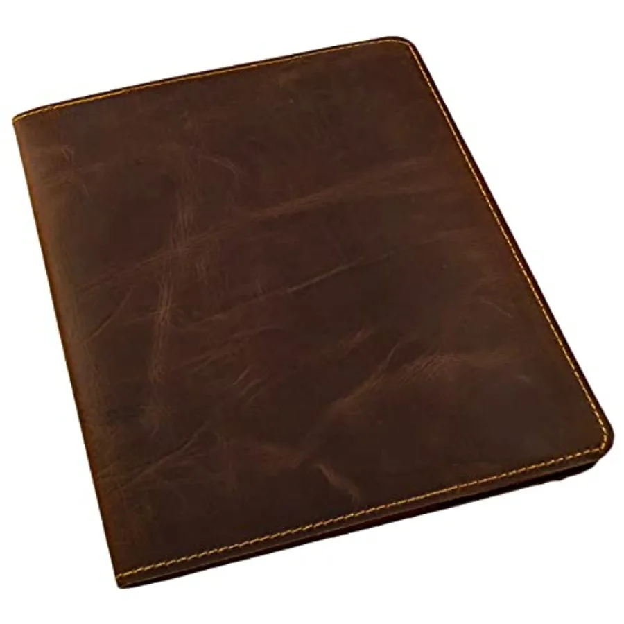 

Rustic Ridge Refillable Leather Composition Notebook - Composition Notebook Cover - Leather Notebook Cover - Fits Moleskine XL