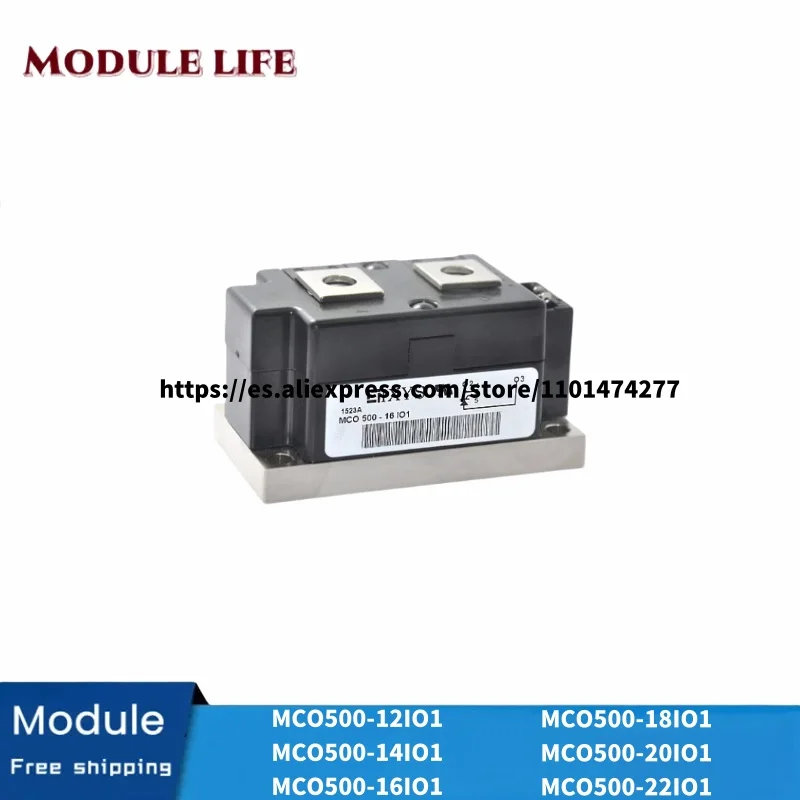 

MCO500-12IO1 ，MCO500-14IO1 IGBT Module，MCO500-16IO1 ，18IO1 ，20IO1 ，MCO500-22IO1 original module