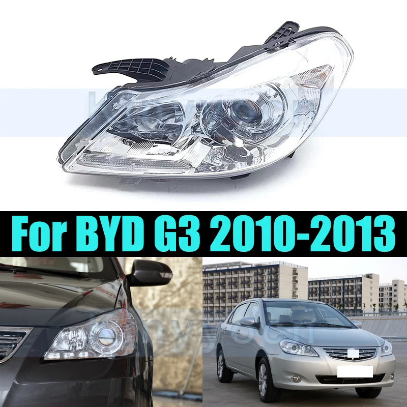 

Фара для BYD G3 2010-2013, передний бампер, фара с двигателем