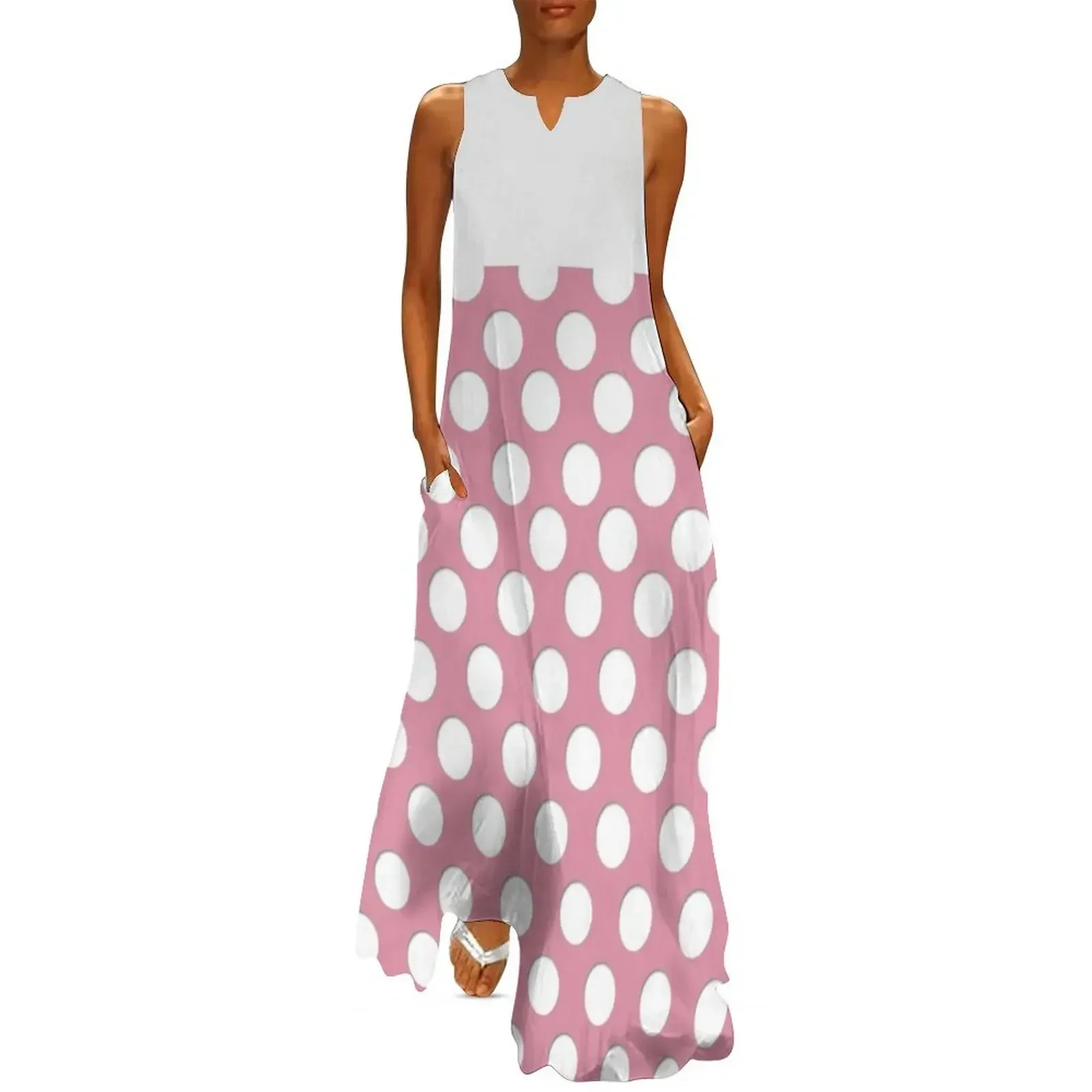 

Cute Polka Dots Long Dress elegant party dresses for women 2025 women party dresses dress summer 2025 women Clothing Dress