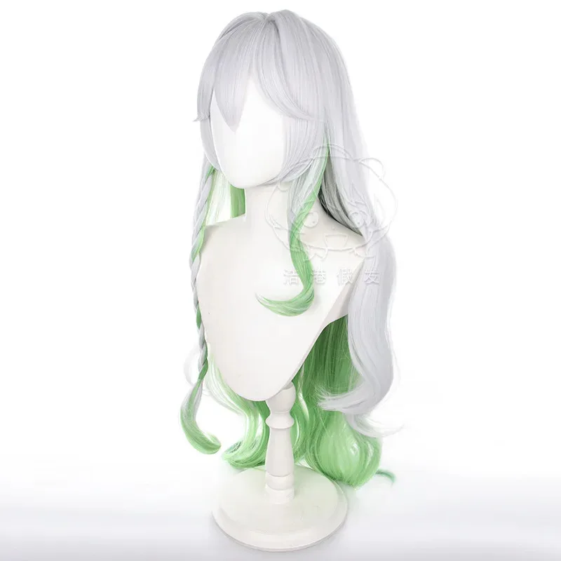 Genshin Impact le plus grand seigneur Rukkhadevat cosplay cheveux synthétiques résistants à la chaleur perruques de fête d'halloween