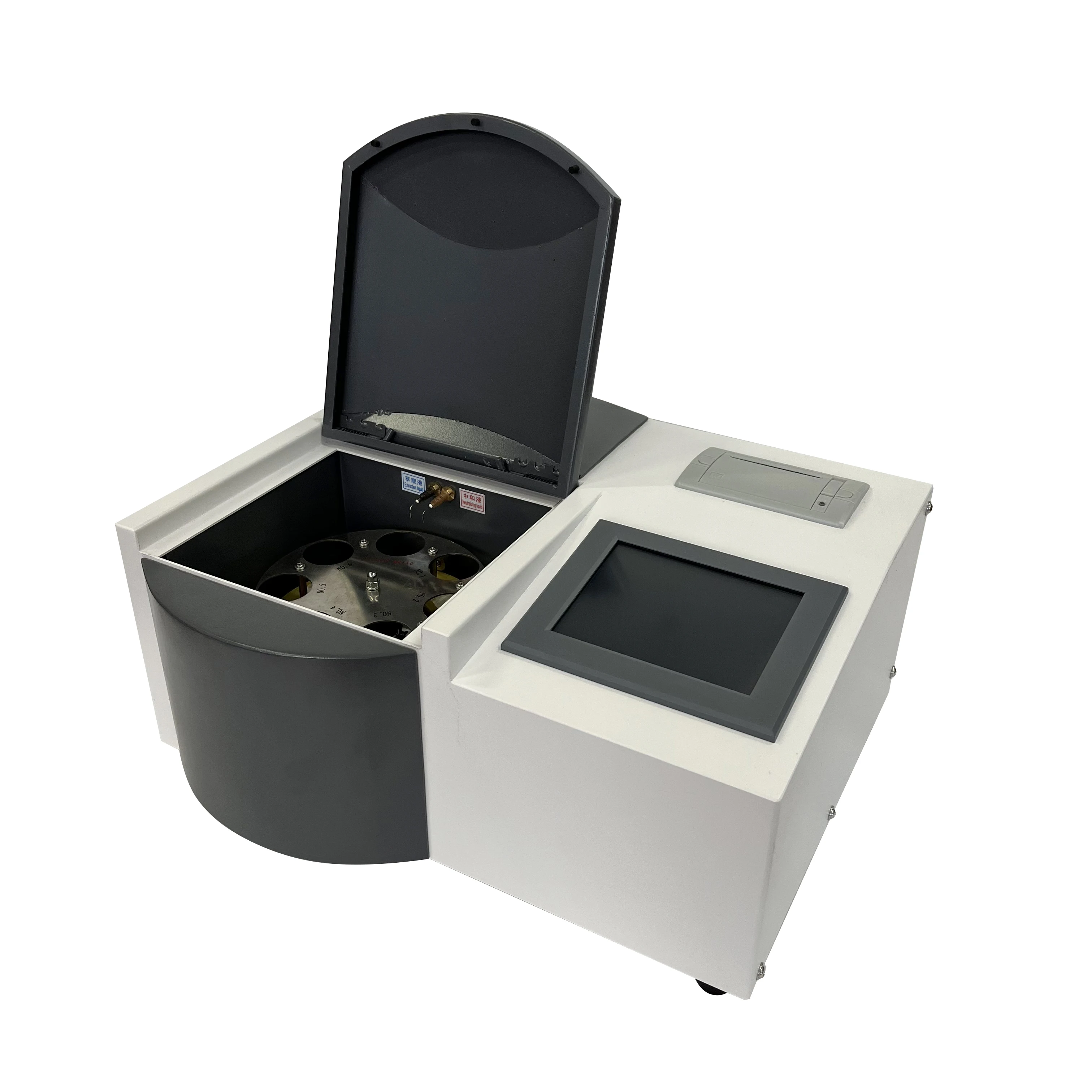 Push Fully Automatic Insulation Oil Acid Value Analysis Machine ISO9001 for 220V 0.001-0.9mgKOH/g Range