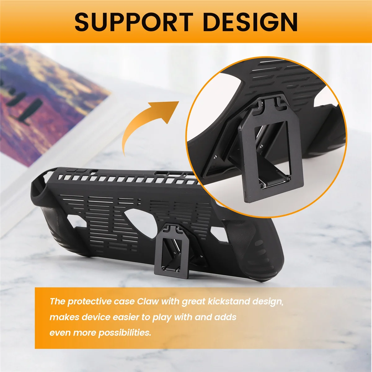 Capa para console portátil MSI Claw Soft TPU capa protetora