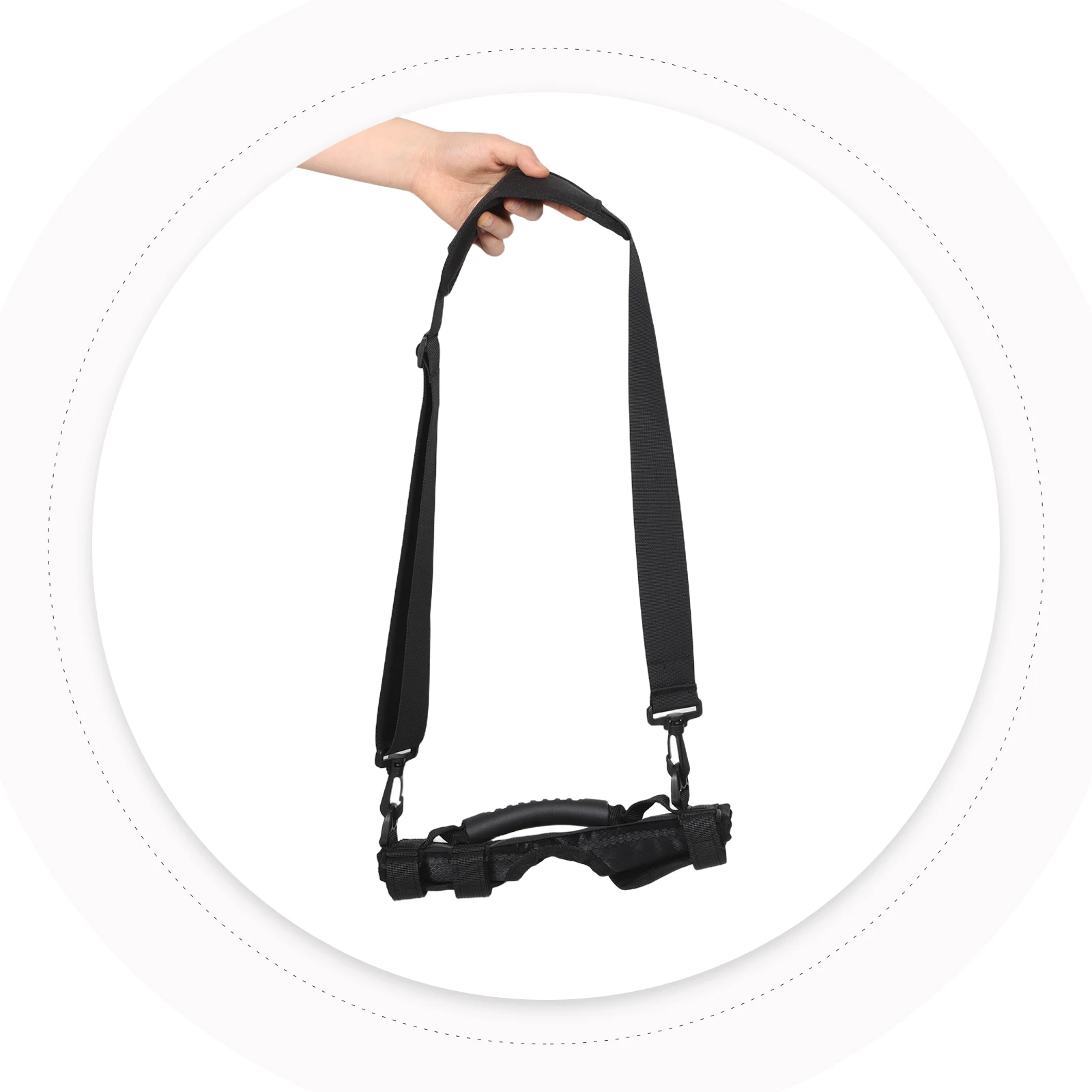 

1pc Folding Bicycle Shoulder Straps Thickened Design Portable Foldable Bike Accessories Scooter Belt Moving Pick Up