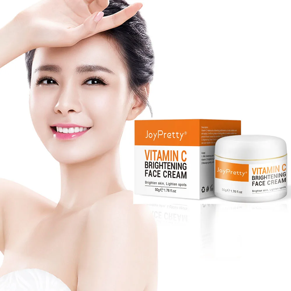 

Vitamin C Face Cream Remove Dark Spots Whitening Cream Face Fade Spots Moisturizing Anti-Aging Firming Brightening Skin Care