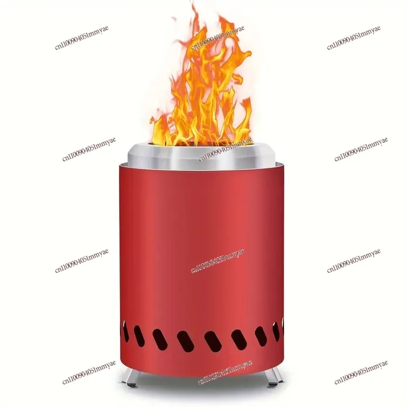 

Outdoor Firewood Stove Split Tea Stove Camping Barbecue Courtyard Party Barbecue Heating Bonfire Stove