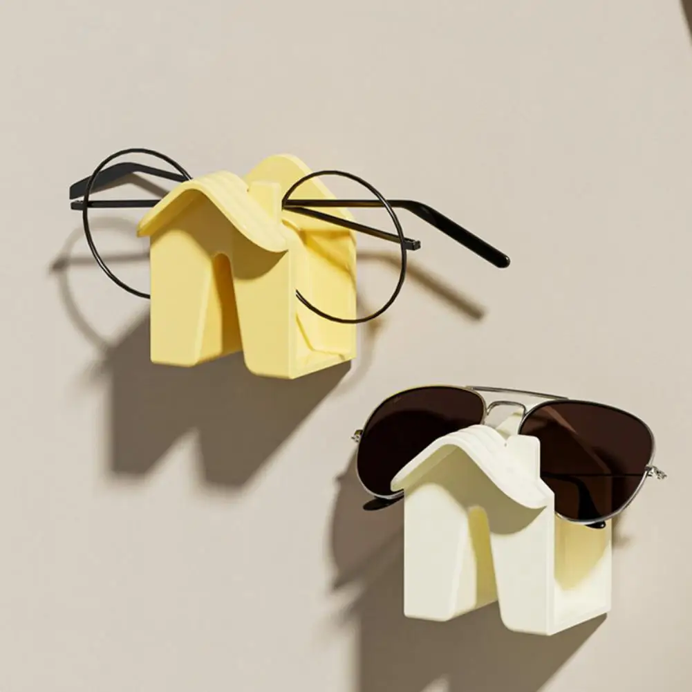 

Держатель для очков в форме домика, настольный или настенный, декоративная подставка для очков, самоклеящийся держатель для очков, 95%