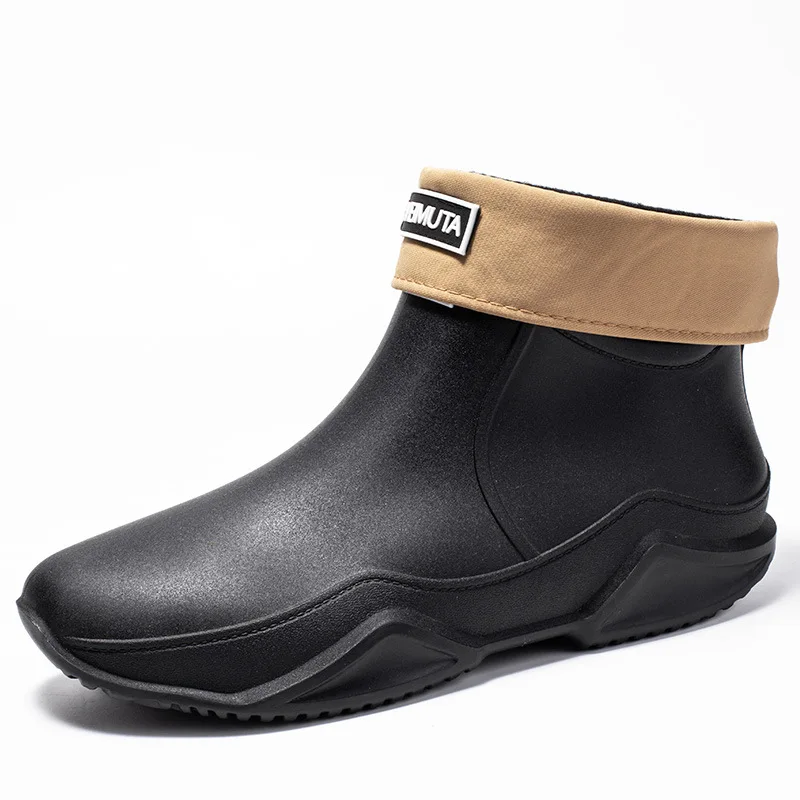 2026 new Low-cylinder Rain Shoes for Men and Women: Outdoor Fishing Waterproof Shoes, Stylish Style for Outdoor Wear, Rain Boots view 5