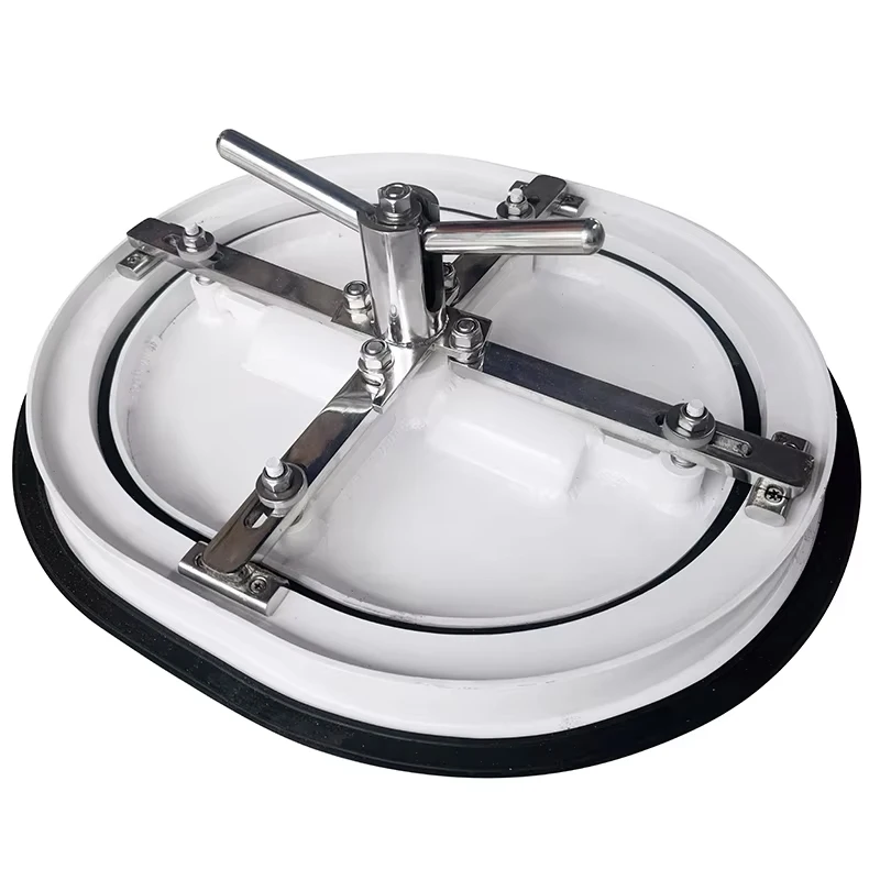 Genuine Marine Aluminum Cover Marine Parts Hardware Boat Accessories Watertight Deck Hatch for Boats